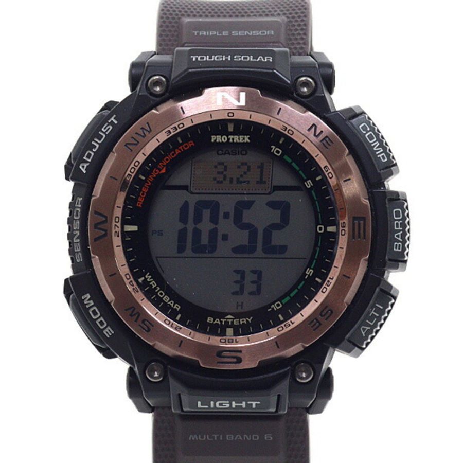 卡西歐 PRO TREK Climber 系列 PRW-3400Y-5JF 男士手錶-0