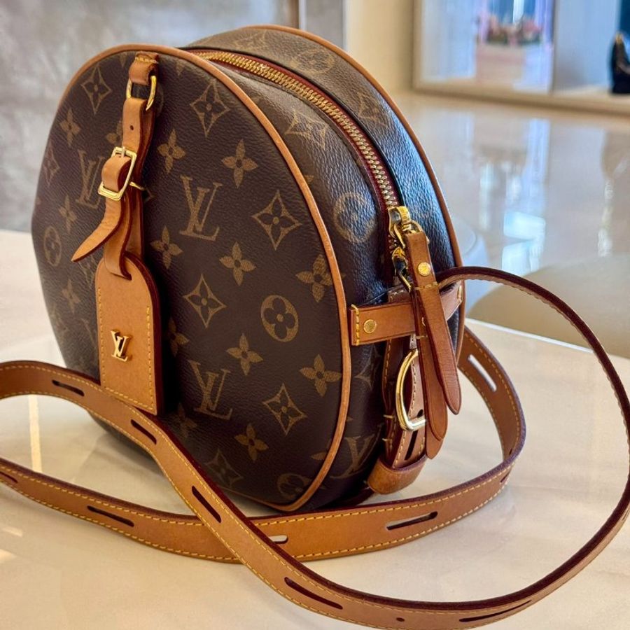*SHIHNS名牌精品* LV M52294 老花圓餅包-2