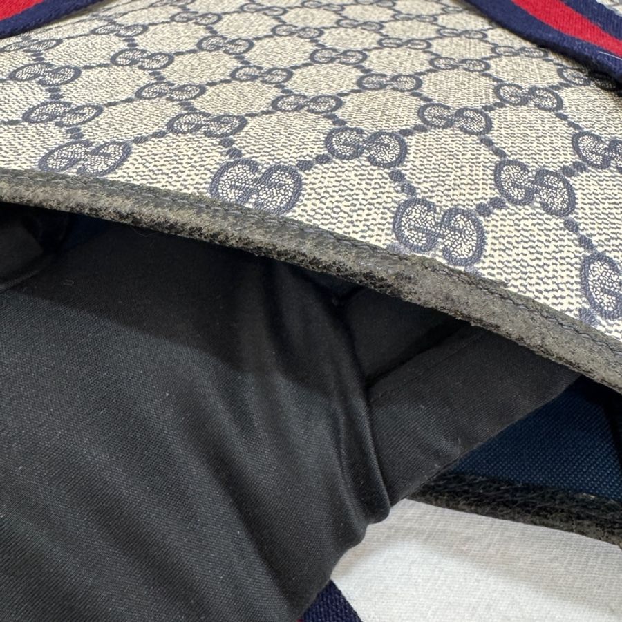 Gucci 古馳 經典老花托特包 中古 二手 vintage-17