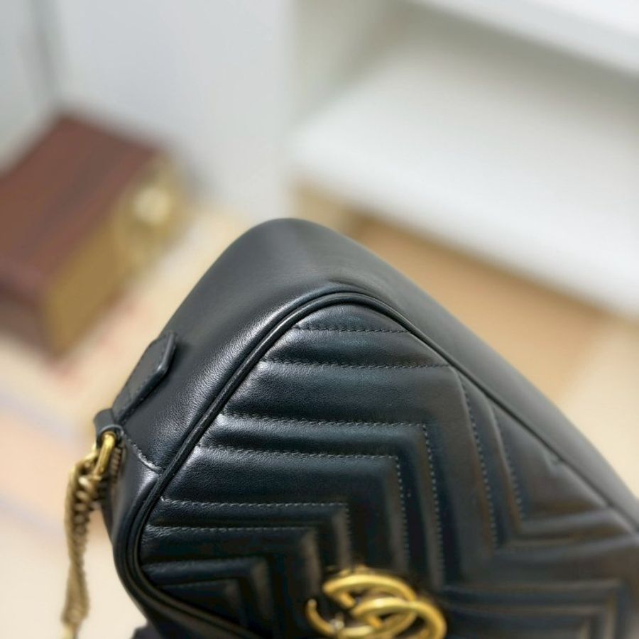 🏷Gucci 古馳．Marmont 24 相機包/客人寄賣-4