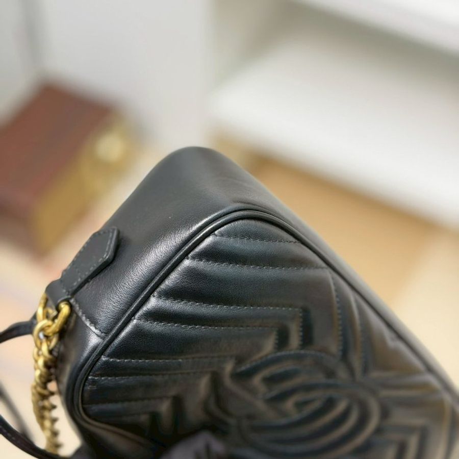 🏷Gucci 古馳．Marmont 24 相機包/客人寄賣-6