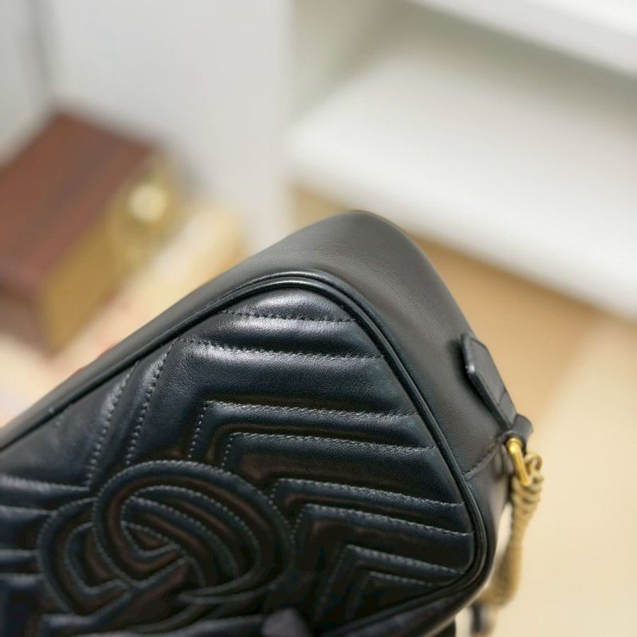 🏷Gucci 古馳．Marmont 24 相機包/客人寄賣-7