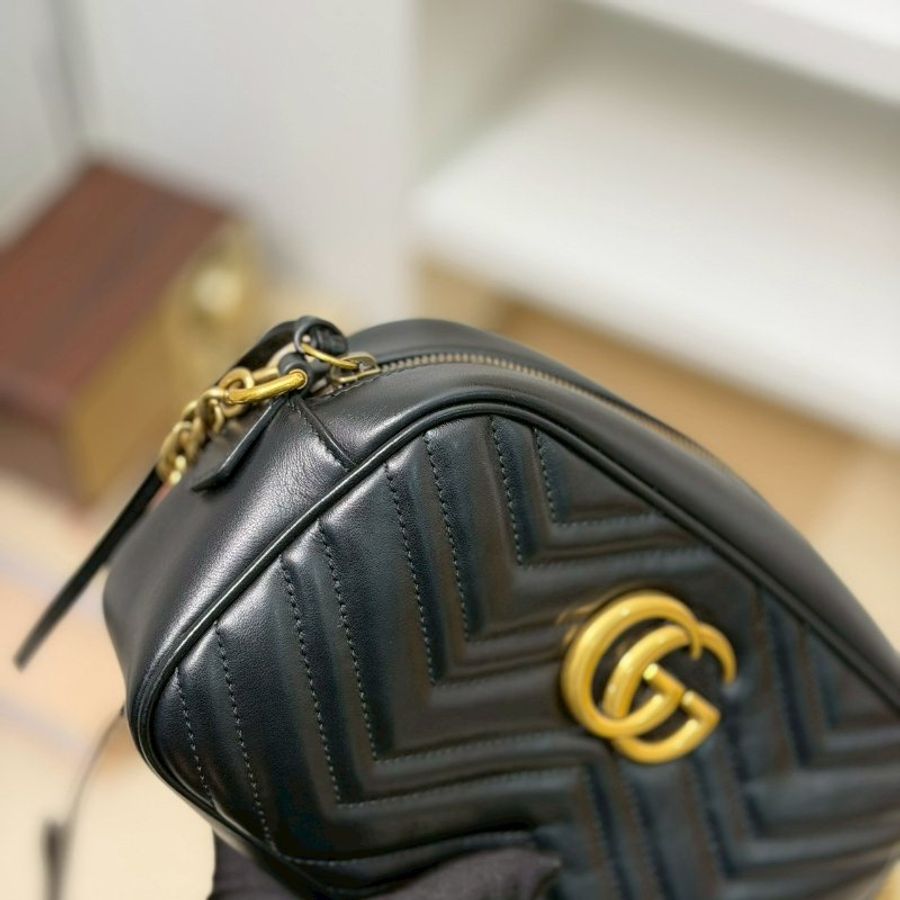 🏷Gucci 古馳．Marmont 24 相機包/客人寄賣-8
