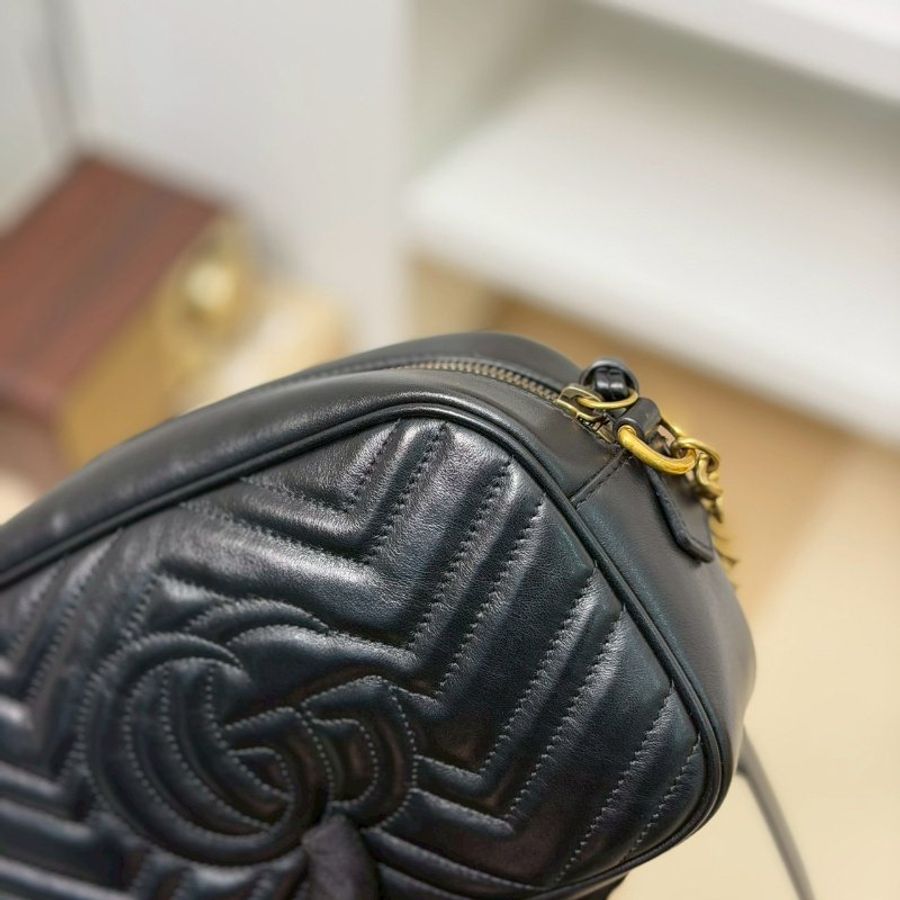 🏷Gucci 古馳．Marmont 24 相機包/客人寄賣-11