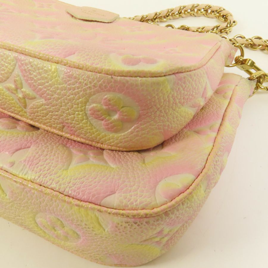 LOUIS VUITTON Monogram Empreinte Multi Pochette Accessoires手挽肩背兩用袋-12
