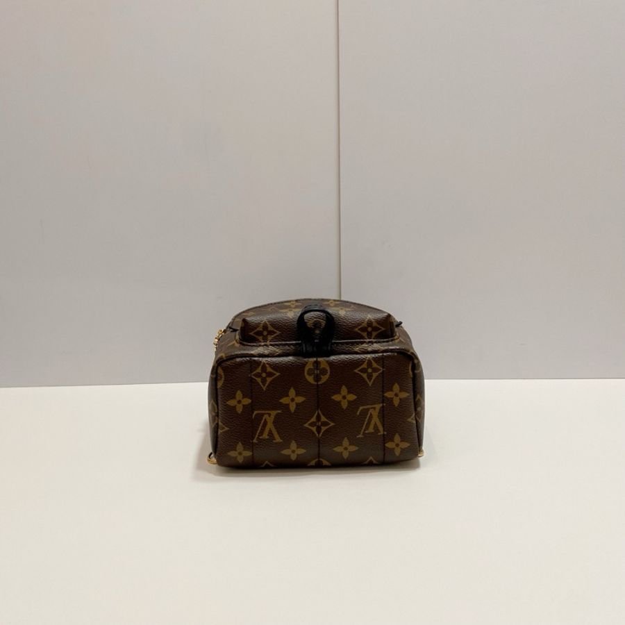 99新Lv路易威登 mini雙肩包 經典老花mini小書包 新款 芯片款 尺寸:17x22x10cm 附件:塵袋-5