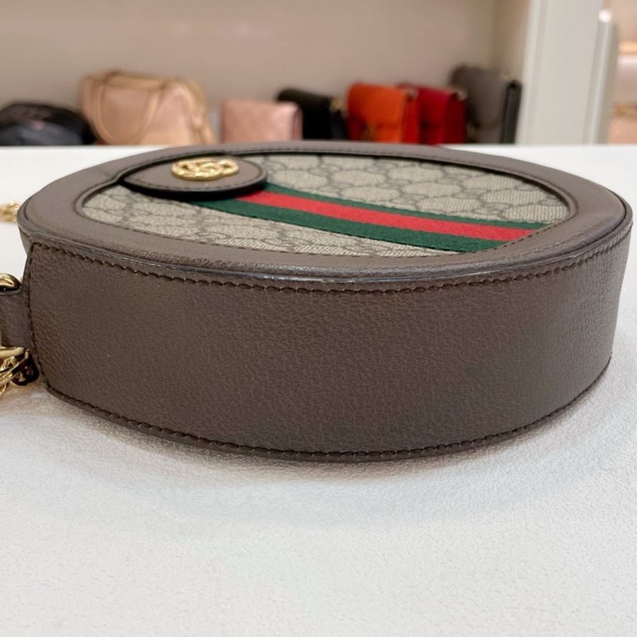 Gucci 古馳 經典ophidia圓餅 尺寸:18*4.5*18cm (無附件-2