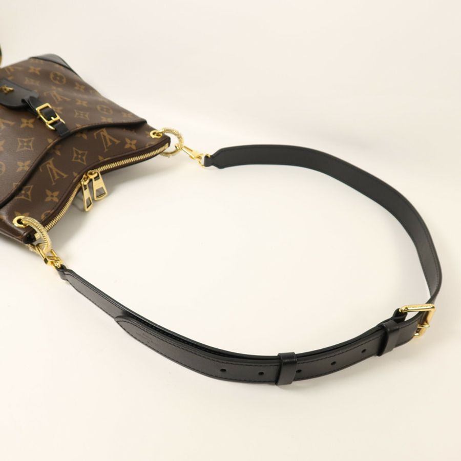 LOUIS VUITTON Monogram Odeon PM金扣肩背袋-8