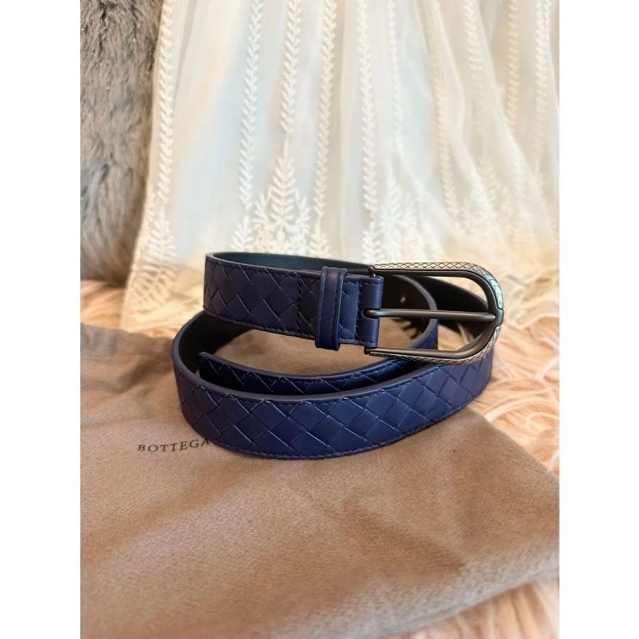 葆蝶家經典編織腰帶 皮帶 腰帶 男士  女士 Bottega Veneta Intrecciato belt men woman-0