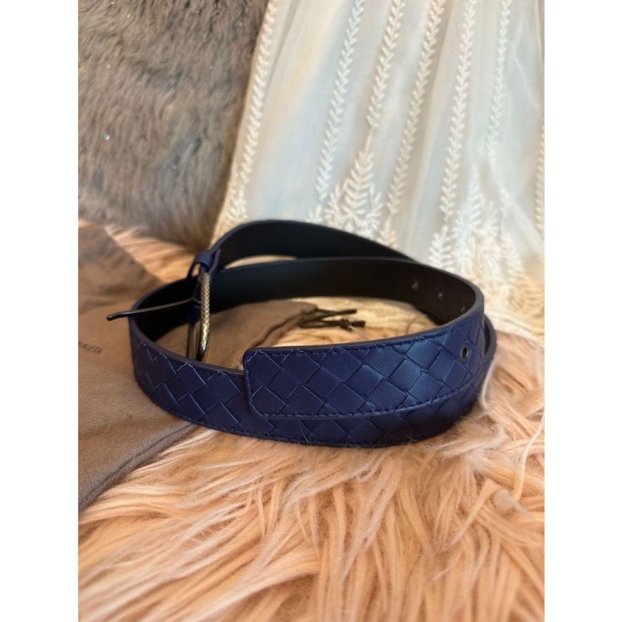 葆蝶家經典編織腰帶 皮帶 腰帶 男士  女士 Bottega Veneta Intrecciato belt men woman-3
