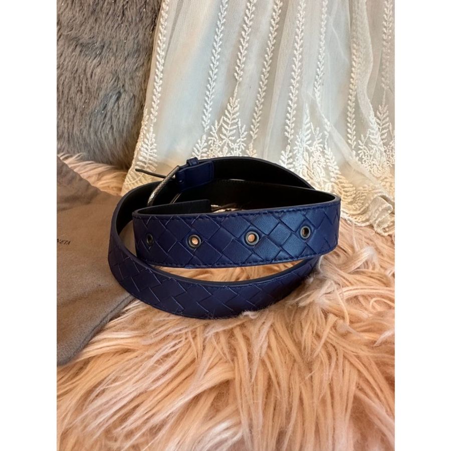 葆蝶家經典編織腰帶 皮帶 腰帶 男士  女士 Bottega Veneta Intrecciato belt men woman-6