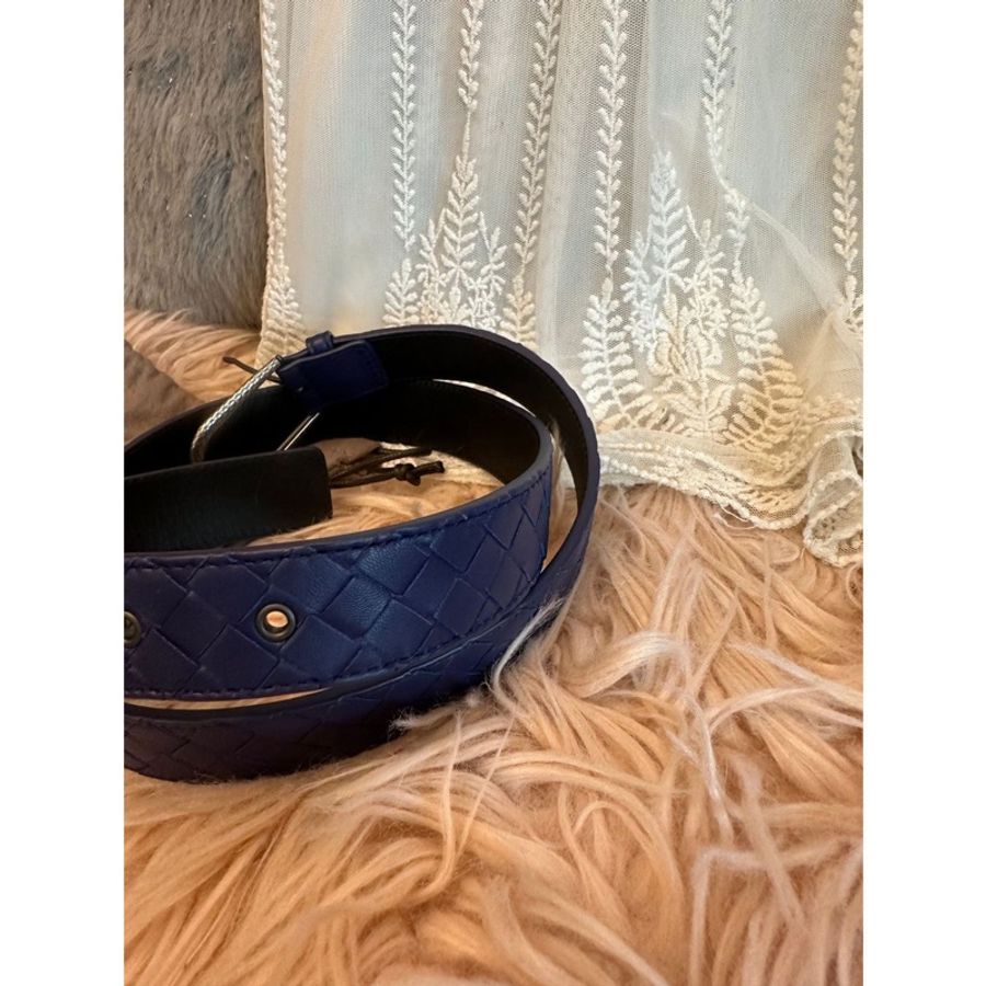 葆蝶家經典編織腰帶 皮帶 腰帶 男士  女士 Bottega Veneta Intrecciato belt men woman-7