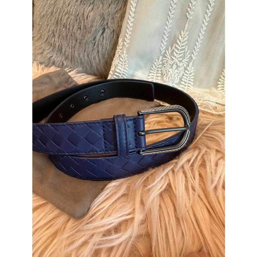 葆蝶家經典編織腰帶 皮帶 腰帶 男士  女士 Bottega Veneta Intrecciato belt men woman-9