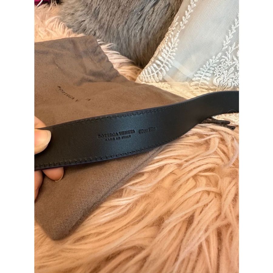 葆蝶家經典編織腰帶 皮帶 腰帶 男士  女士 Bottega Veneta Intrecciato belt men woman-12