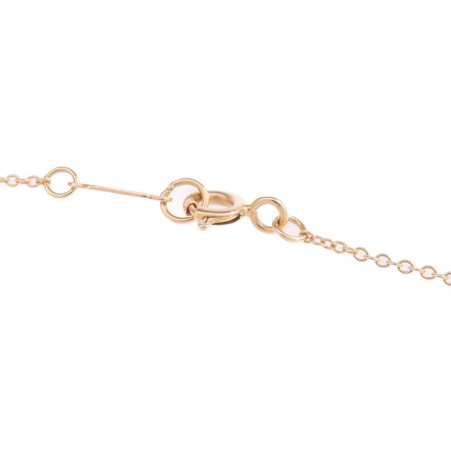 TIFFANY&CO 18K黃金Return to Tiffany Heart Diamond鑽石項鍊-4