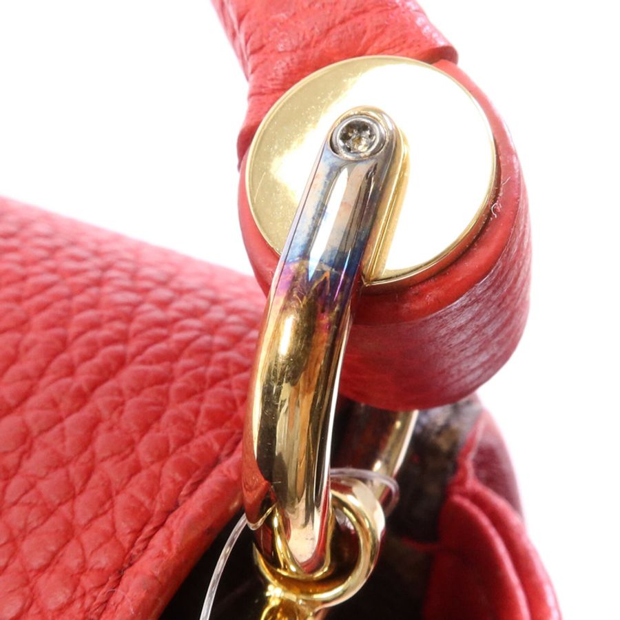 LOUIS VUITTON Monogram Double V金扣手挽肩背兩用袋-16