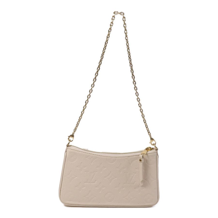 LOUIS VUITTON Monogram Empreinte Easy Pouch On Strap金扣手挽肩背兩用袋-1