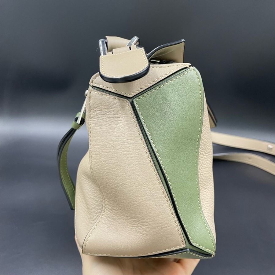 羅意威/Loewe拼色小號puzzle 24*15 附件：肩帶-3