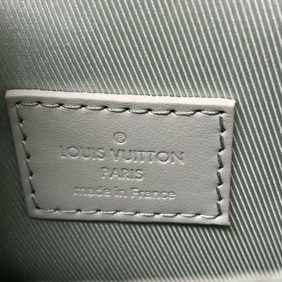 路易威登 (LOUIS VUITTON) Monogram S-Lock 直式穿戴式皮夾 M82568 肩包 皮革 薄荷綠 男士-6