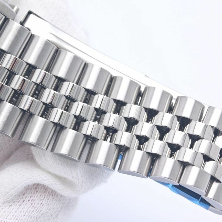勞力士 Datejust 10P 鑲鑽 16234G 男士腕錶 18K 白金 x 不鏽鋼 40300-24