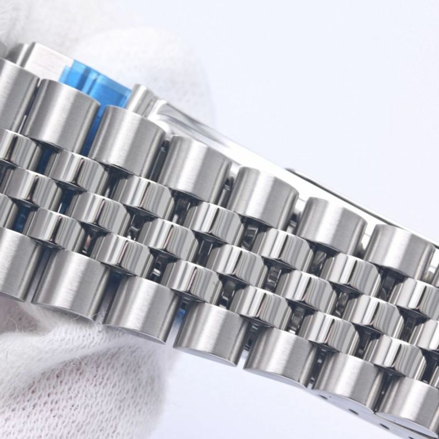 勞力士 Datejust 10P 鑲鑽 16234G 男士腕錶 18K 白金 x 不鏽鋼 40300-25