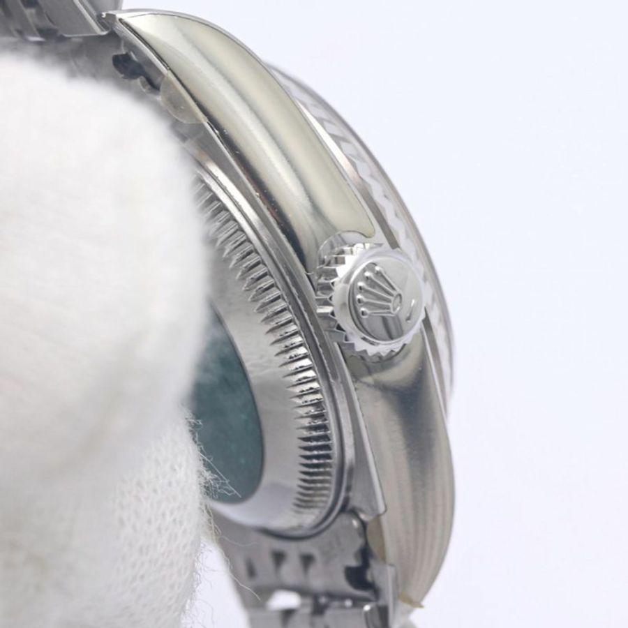 勞力士 Datejust Sapphire 2P 79174 女士腕錶 18K 白金 x 不鏽鋼 40301-8