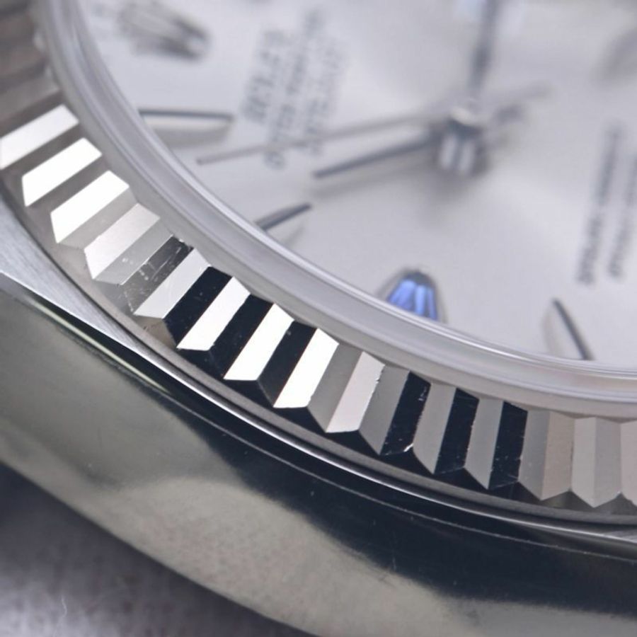 勞力士 Datejust Sapphire 2P 79174 女士腕錶 18K 白金 x 不鏽鋼 40301-13
