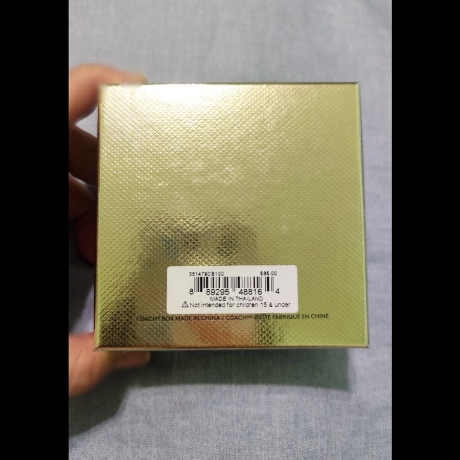 Coach 珍珠鋯石鏤空戒指三件組禮盒 8號(不可議)-14
