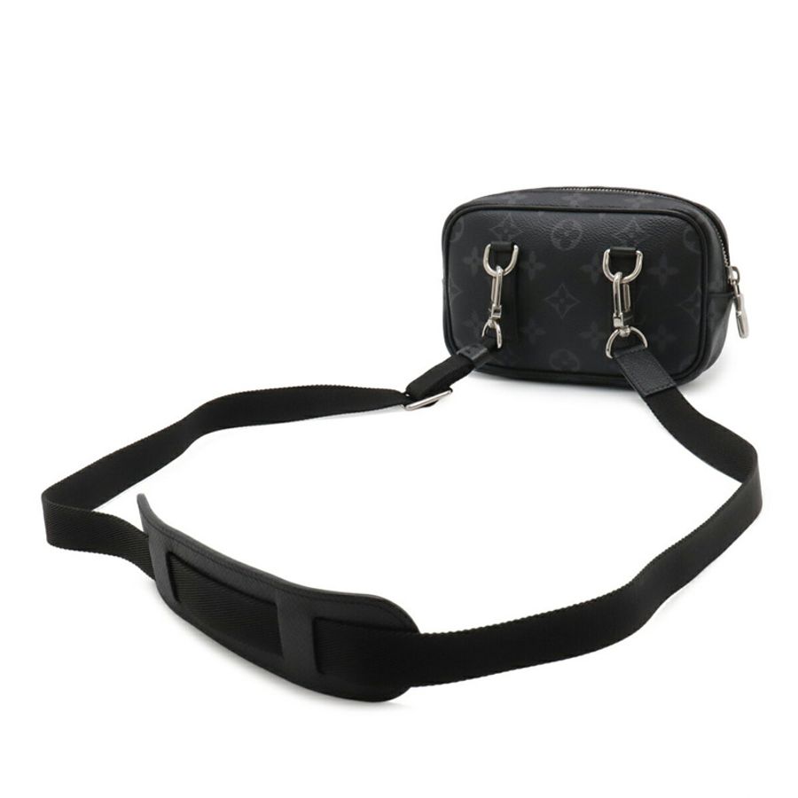 路易威登 (LOUIS VUITTON) Monogram Eclipse 戶外手拿包/肩包/腰包 M30755-2