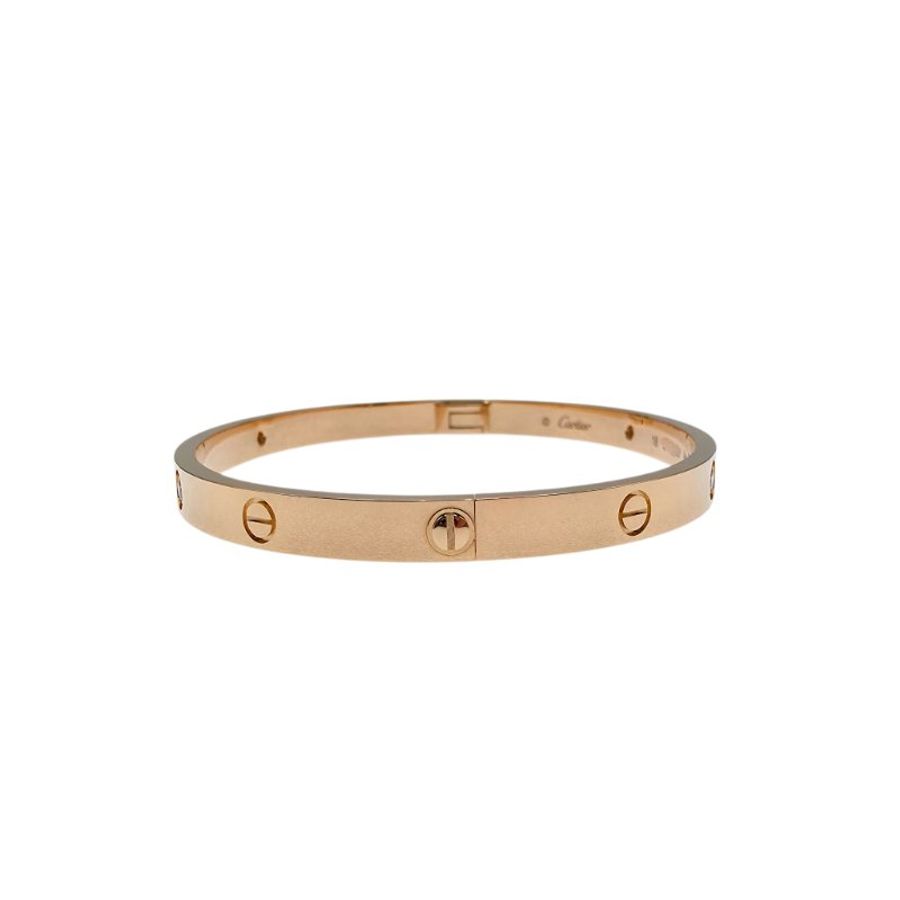 【新款🏵到貨】 卡地亞 Cartier LOVE四鑽中型版手鐲 Size18| 官方推荐店·折扣優惠-1