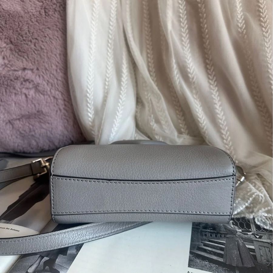 纪梵希 纪梵希包包 迷你 斜挎包 可拆 皮革肩帶 肩背 斜挎 givenchy Antigona crossbody bag grey-8