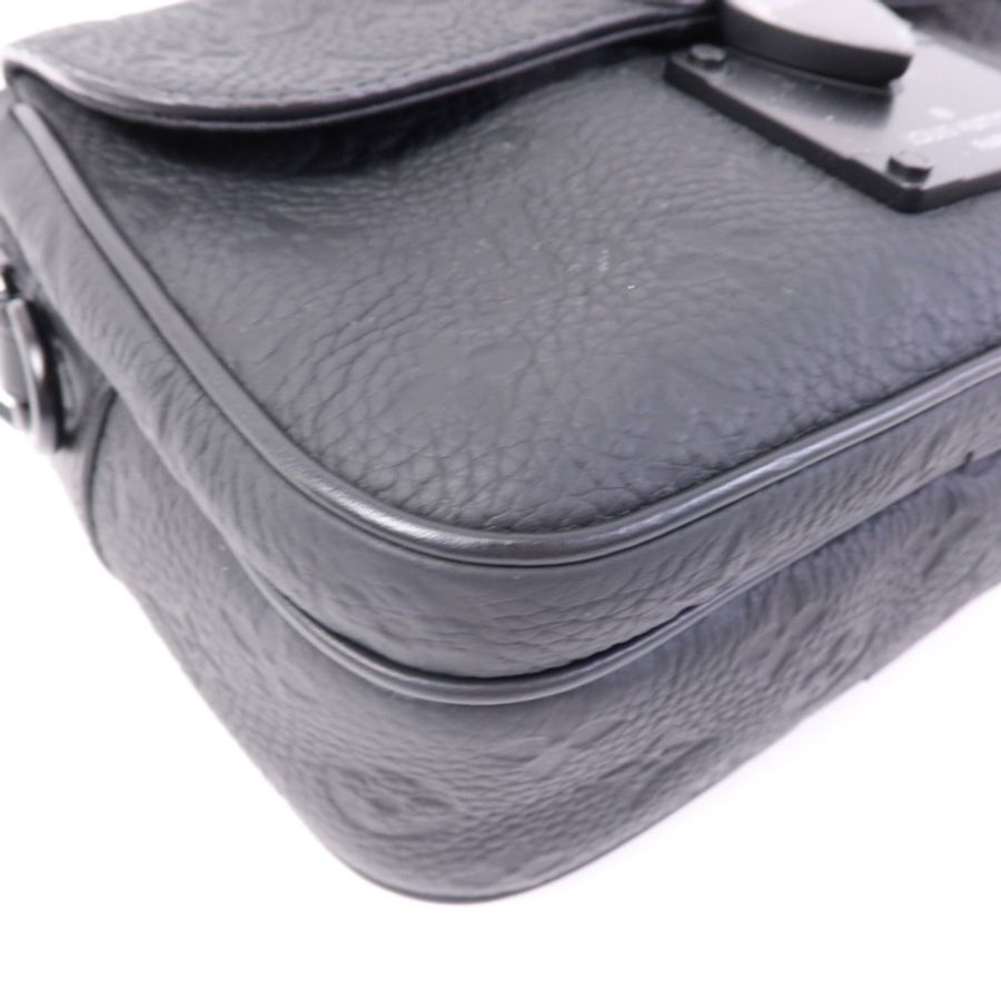LOUIS VUITTON Monogram Taurillon S Lock肩背袋-10