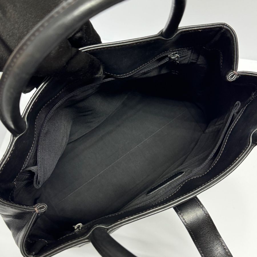 【極新超稀有⭐️】 Chanel “So Black” 全黑黑武士 肩背托特包 (專櫃28.6萬)-5