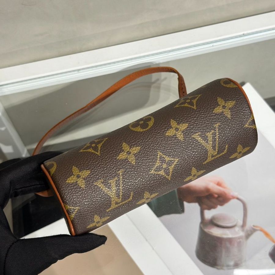 LOUIS VUITTON Papillon 30圓筒子母包 - 老花-24