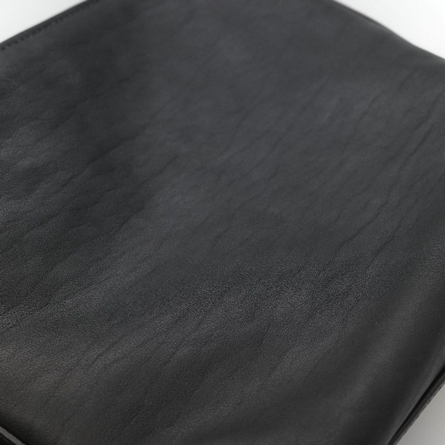Longchamp 瓏驤 3D 立體壓印logo 經典黑色 頂級小牛皮 小型 手提斜背兩用托特包-27