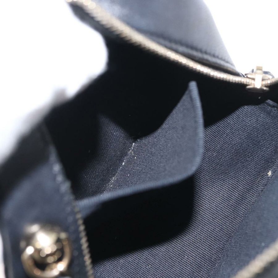 【日本直送】香奈兒 (CHANEL) 絎縫羊皮肩包 黑色 金色 CC 標誌 正品 ka1221SAV-21