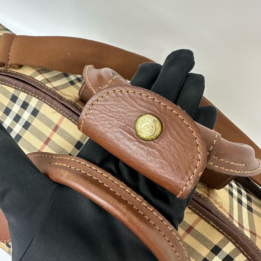Burberry 經典波士頓旅行包-10