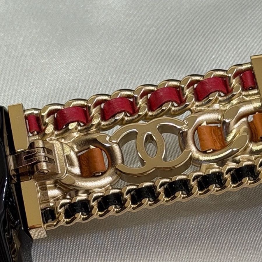 香奈兒Chanel 紫色漸層方形眼鏡 重工設計 不撞款 原價35000-4
