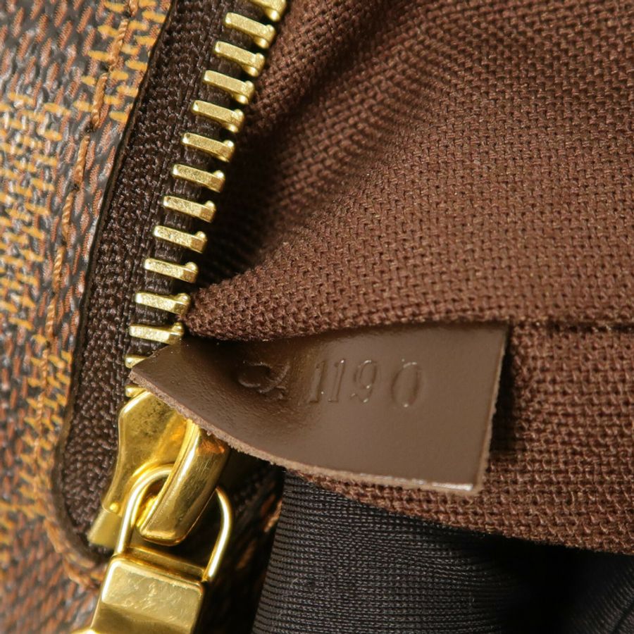 LOUIS VUITTON Damier Brooklyn MM肩背袋-6