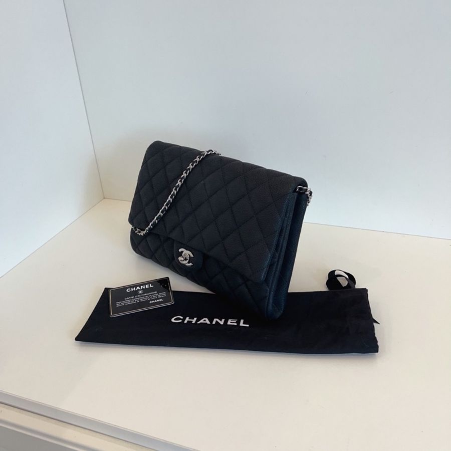 ✨Chanel CF timeless 腋下包 輕巧 99新🖤-5