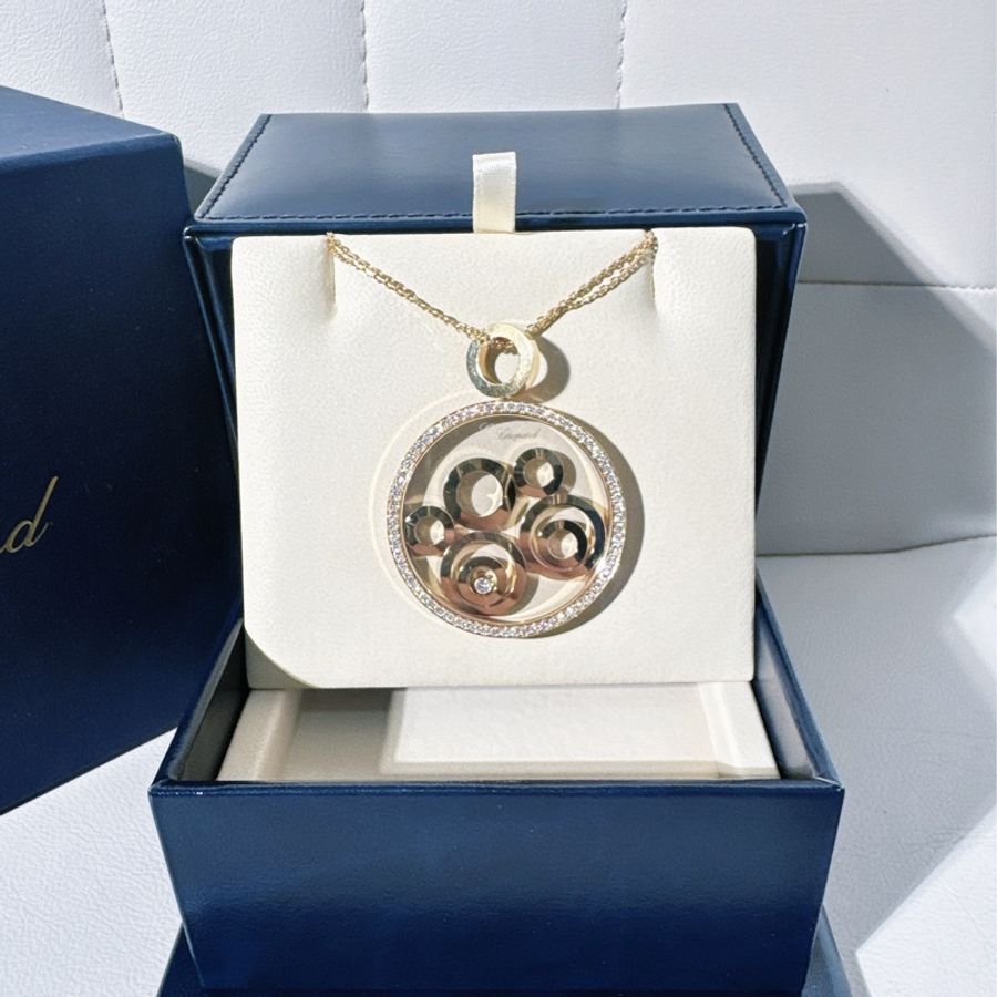 Chopard 蕭邦 Vintage, Happy Spirit 快樂鑽,5 圈超大號項鍊-2