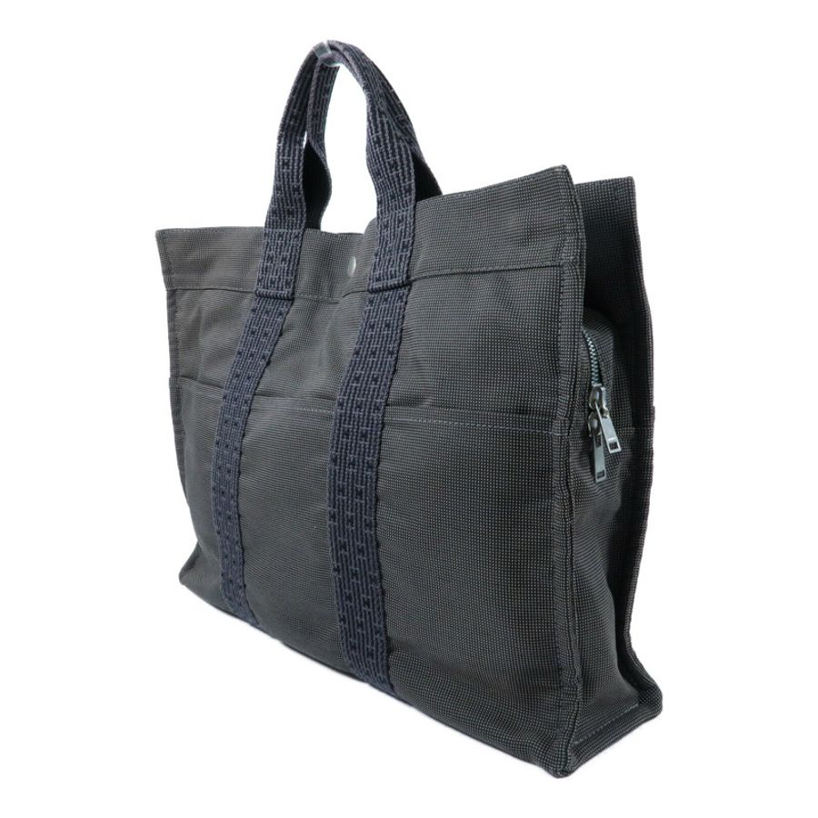HERMES 【Hermes Fair】帆布Fourre Tout Tote MM銀扣手挽袋-2