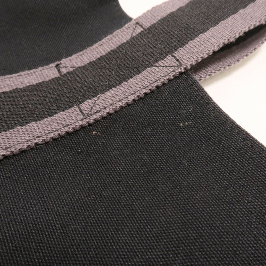 HERMES 【Hermes Fair】帆布Fourre Tout Cabas手挽袋Black-13