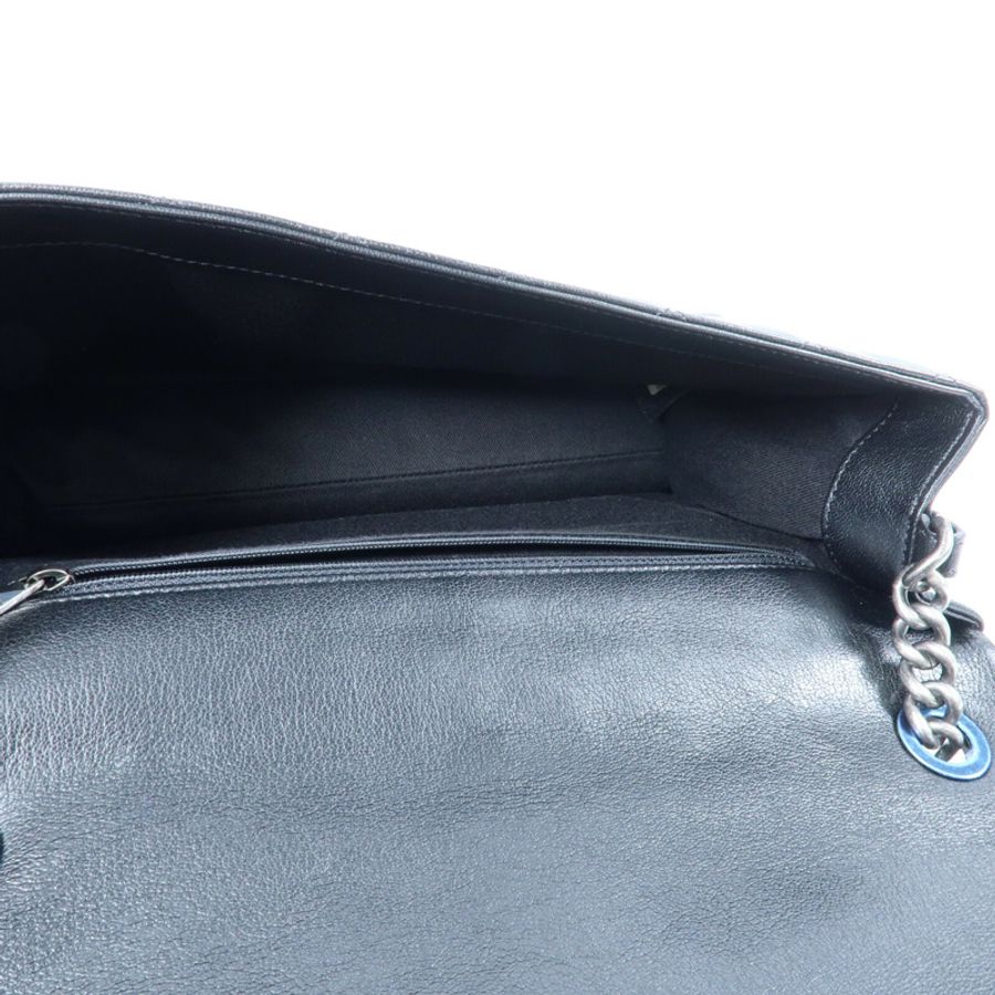 CHANEL 牛皮皮革Chain Shoulder鏈帶肩背袋-14