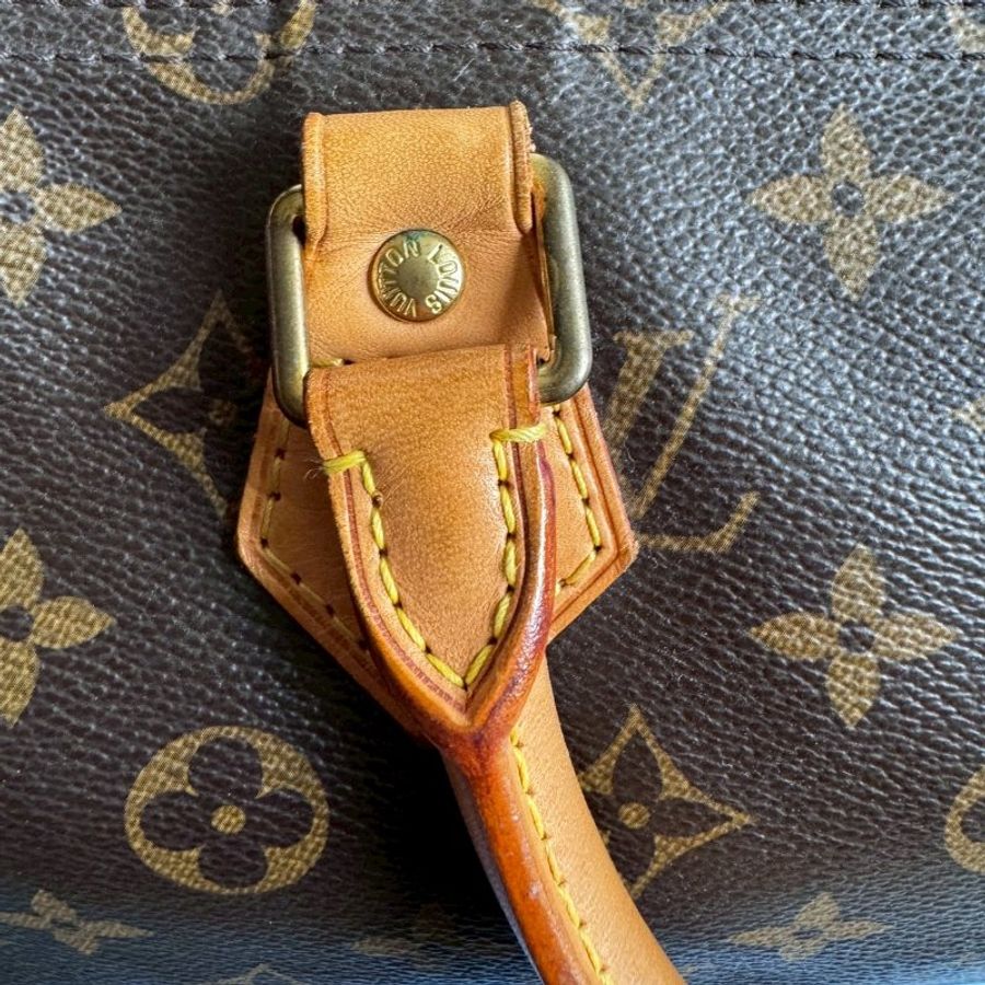❤️🔥經典不敗款 LV Speedy 35背帶款-19