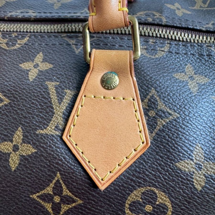 ❤️🔥經典不敗款 LV Speedy 35背帶款-21