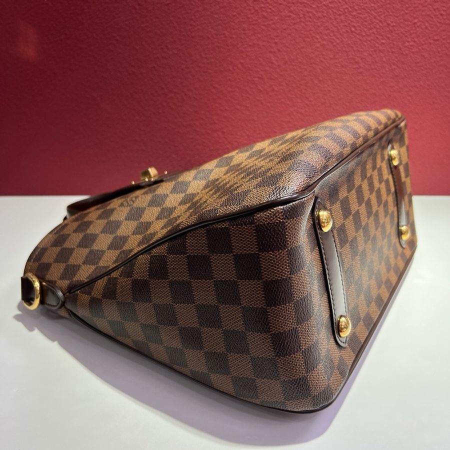 路易威登/Louis Vuitton Cabas系列 金扣 經典棋盤格棕色手提包 斜挎包 1尺寸：33*14*29 cm-14