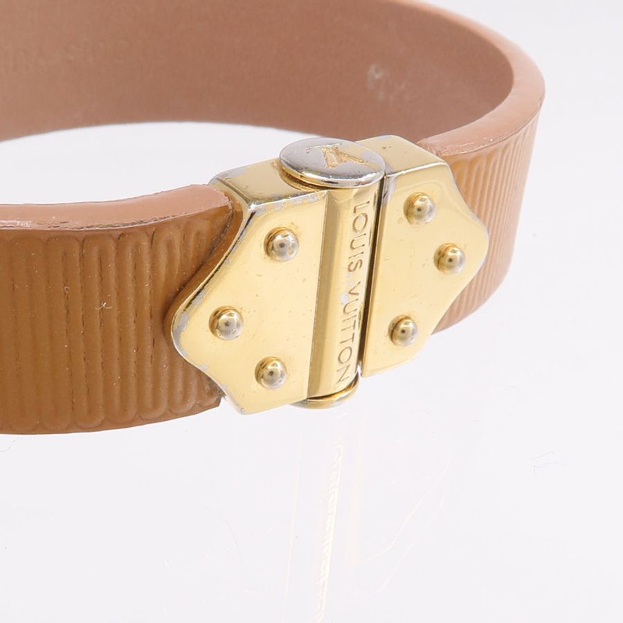 LOUIS VUITTON Epi Bracelet金扣手帶-4