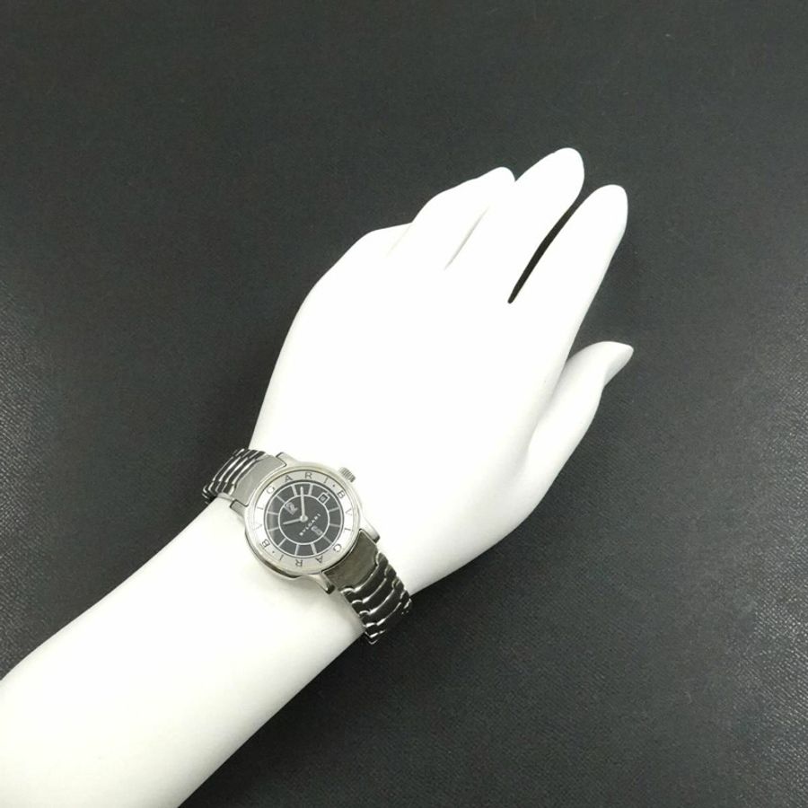 寶格麗 (Bulgari) Solo Tempo ST29S 女士腕錶,日期顯示,黑色,石英錶-3