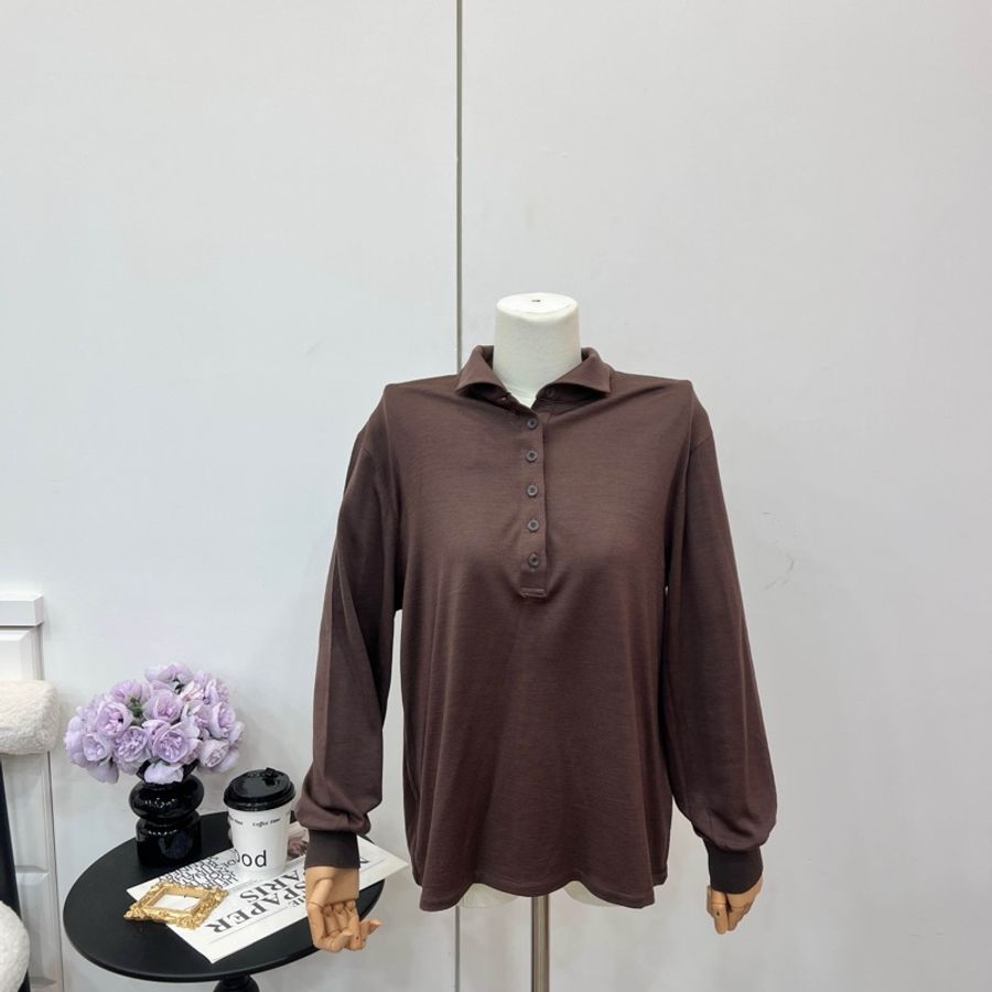 【赫蒂國際精品】Dior迪奧 深棕色Polo 衫 vintage-0